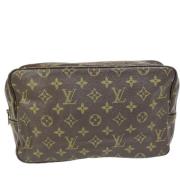 Louis Vuitton Vintage Pre-owned Canvas kuvertvskor Brown, Dam