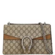 Gucci Vintage Pre-owned Canvas gucci-vskor Beige, Dam