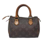 Louis Vuitton Vintage Pre-owned Canvas louis-vuitton-vskor Brown, Dam