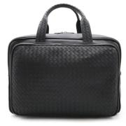 Bottega Veneta Vintage Pre-owned Laeder axelremsvskor Black, Dam