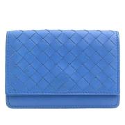 Bottega Veneta Vintage Pre-owned Laeder plnbcker Blue, Dam