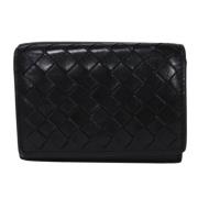 Bottega Veneta Vintage Pre-owned Laeder plnbcker Black, Dam