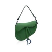 Dior Vintage Pre-owned Tyg dior-vskor Green, Dam