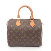 Louis Vuitton Vintage Pre-owned Canvas handvskor Brown, Dam