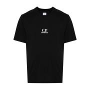 C.p. Company Brittisk Sjöman T-shirt Svart Bomull Black, Herr