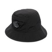 C.p. Company Hats Black, Herr