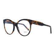 Tod's Brun Rund Plastglasögon Brown, Dam