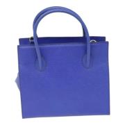 Celine Vintage Pre-owned Laeder celine-vskor Blue, Dam