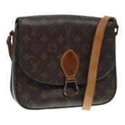 Louis Vuitton Vintage Pre-owned Canvas louis-vuitton-vskor Brown, Dam