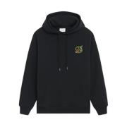 Drole de Monsieur Raisin Hoodie i Svart Black, Herr