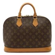 Louis Vuitton Vintage Pre-owned Canvas handvskor Brown, Dam