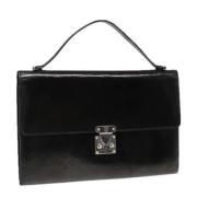 Louis Vuitton Vintage Pre-owned Laeder handvskor Black, Dam