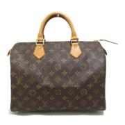 Louis Vuitton Vintage Pre-owned Canvas handvskor Brown, Dam