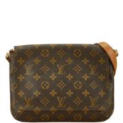 Louis Vuitton Vintage Pre-owned Canvas louis-vuitton-vskor Brown, Dam