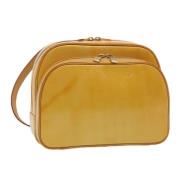 Louis Vuitton Vintage Pre-owned Laeder ryggsckar Yellow, Dam