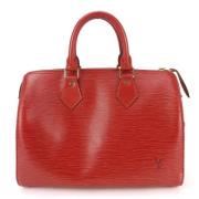 Louis Vuitton Vintage Pre-owned Laeder handvskor Red, Dam