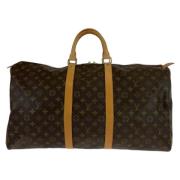 Louis Vuitton Vintage Pre-owned Canvas louis-vuitton-vskor Brown, Dam