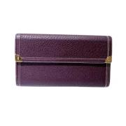 Louis Vuitton Vintage Pre-owned Laeder plnbcker Purple, Dam