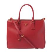 Prada Vintage Pre-owned Tyg handvskor Red, Dam