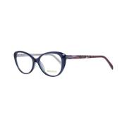 Emilio Pucci Blå Cat Eye Optiska Ramar för Kvinnor Blue, Dam