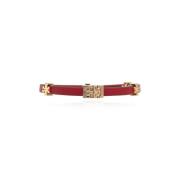 Tory Burch Armband med logotyp Red, Dam