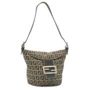 Fendi Vintage Pre-owned Canvas fendi-vskor Blue, Dam