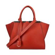 Fendi Vintage Pre-owned Laeder fendi-vskor Red, Dam