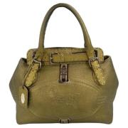 Fendi Vintage Pre-owned Laeder fendi-vskor Yellow, Dam