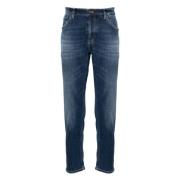 Dondup Mellanblå Stretch Denim Jeans Blue, Herr