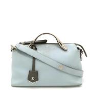 Fendi Vintage Pre-owned Laeder handvskor Blue, Dam