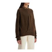 Isabel Marant Oversized Alpaca Blend Pullover Brown, Dam