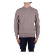 Barbour Logo Front Sweaters Gray, Herr