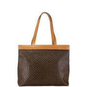 Celine Vintage Pre-owned Tyg handvskor Brown, Dam