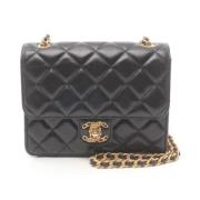 Chanel Vintage Pre-owned Laeder chanel-vskor Black, Dam