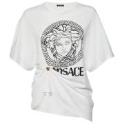 Versace Pre-owned Pre-owned Bomull toppar White, Dam