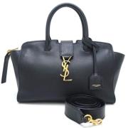 Yves Saint Laurent Vintage Pre-owned Laeder handvskor Black, Dam