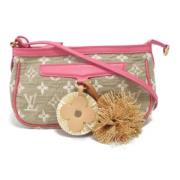 Louis Vuitton Vintage Pre-owned Canvas handvskor Pink, Dam