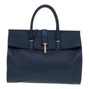 Balenciaga Vintage Pre-owned Laeder balenciaga-vskor Blue, Dam