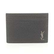 Yves Saint Laurent Vintage Pre-owned Laeder plnbcker Black, Herr