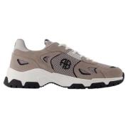 Anine Bing Laeder sneakers Gray, Dam