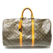 Louis Vuitton Vintage Pre-owned Canvas handvskor Brown, Unisex