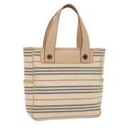 Burberry Vintage Pre-owned Canvas axelremsvskor Multicolor, Dam