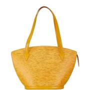 Louis Vuitton Vintage Pre-owned Laeder handvskor Yellow, Dam