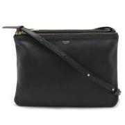 Celine Vintage Pre-owned Laeder axelremsvskor Black, Dam