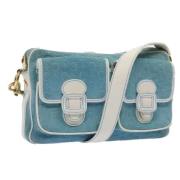 Celine Vintage Pre-owned Canvas celine-vskor Blue, Dam