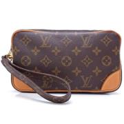 Louis Vuitton Vintage Pre-owned Canvas kuvertvskor Brown, Herr