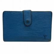 Louis Vuitton Vintage Pre-owned Laeder plnbcker Blue, Dam