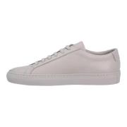 Common Projects Laeder sneakers Gray, Dam