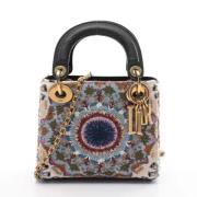 Dior Vintage Pre-owned Bomull handvskor Multicolor, Dam