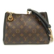 Louis Vuitton Vintage Pre-owned Canvas axelremsvskor Brown, Dam